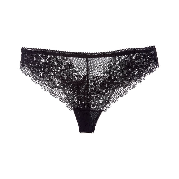 PASSIONATA womens  Nina Lace Tanga, xs, Black