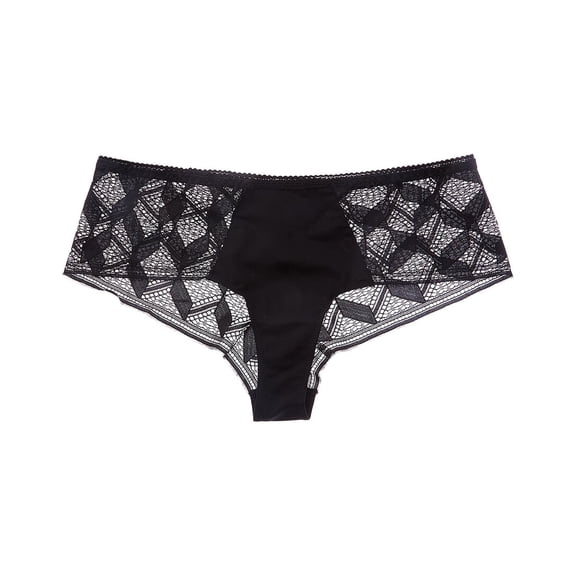 PASSIONATA womens Scarlett Lace Shorty, s, Black