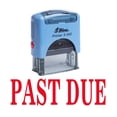 thumbnail image 1 of PAST DUE Self Inking Rubber Stamp Custom Shiny Office Stationary Stamp, 1 of 1