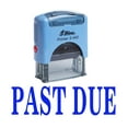 thumbnail image 1 of PAST DUE Self Inking Rubber Stamp Custom Shiny Office Stationary Stamp, 1 of 1