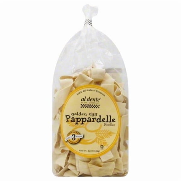 PASTA PPPRDLLE EGG Pappardelle Pasta - Egg - 12 oz - Pack of 6 - Quick-Cooking