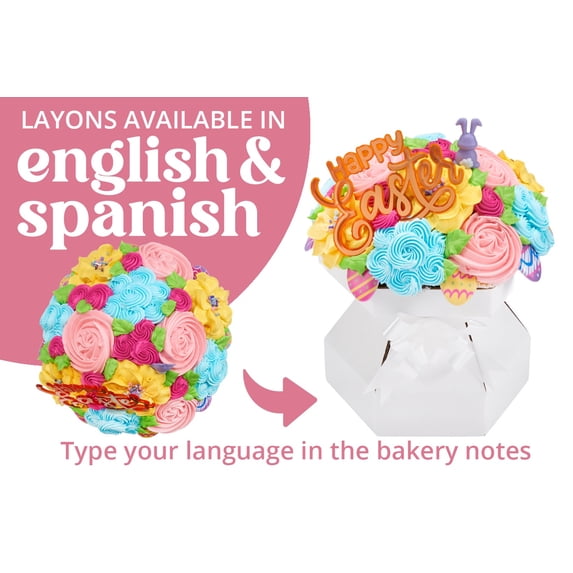 PASTEL EASTER CUPCAKE BOUQUET