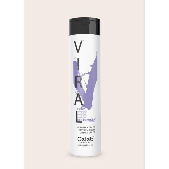 Pastel Lavender Colorwash