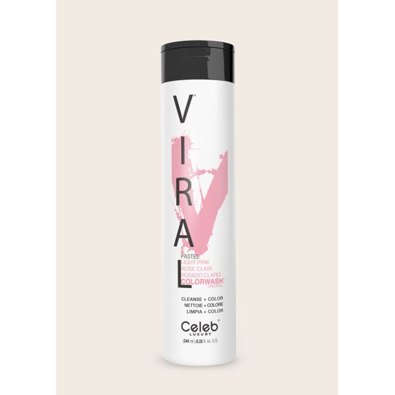 Pastel Light Pink Colorwash