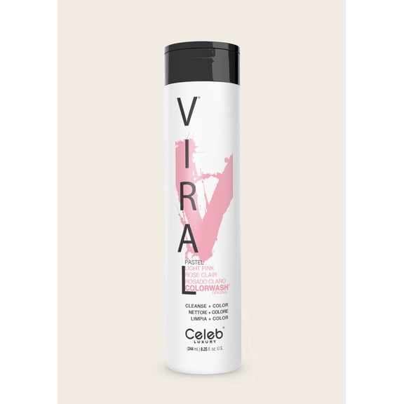 Viral Light Pink Colorwash Shampoo