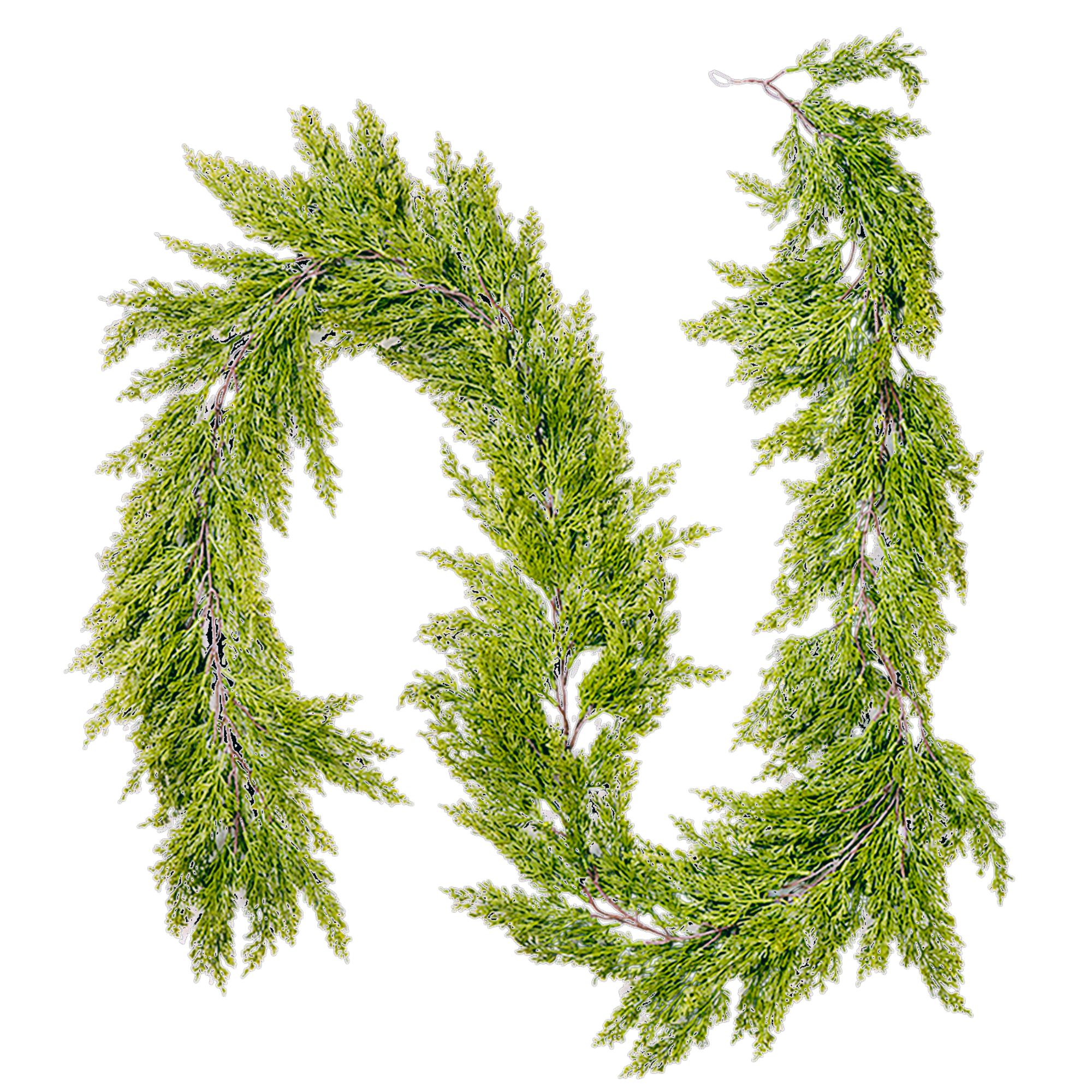 PASUTEC Christmas Garland 6 Ft Green Seasonal Decor for Indoor and
