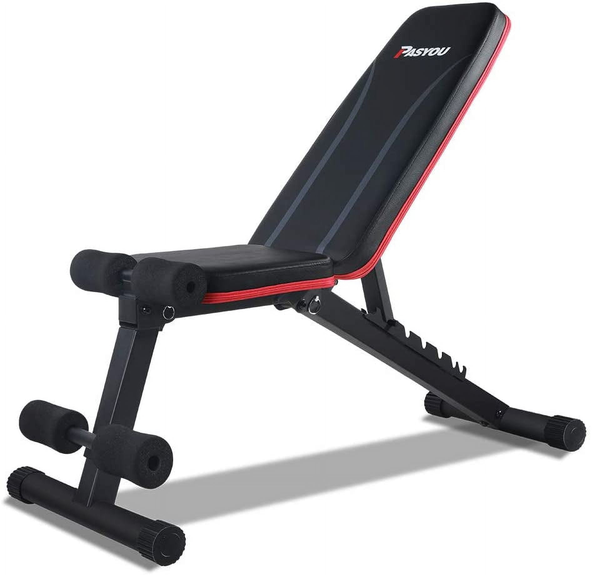 Pre-Owned Adjustable Weight Bench Foldable Workout Full Body Incline  Decline Gym