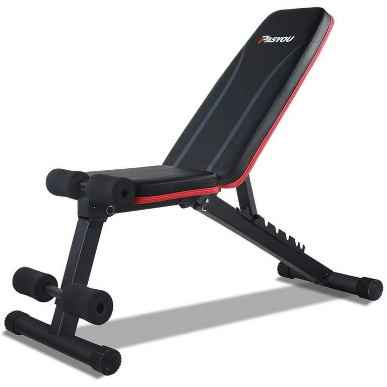PASYOU Multifunction Fitness Bench Adjustable Strength Training Full Body Workout Home Gym Walmart