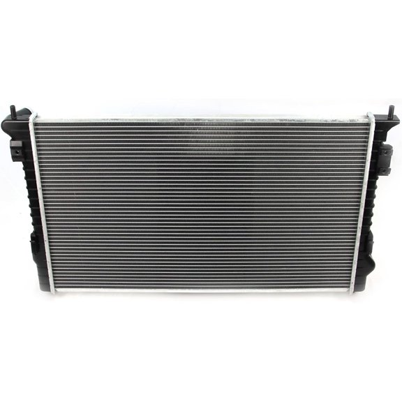 PATAJP4U Aluminium Radiator Compatible with 2007-2019 Mercury Edge Flex TaurusX MKS MKT MKX Sable,Silvery,Direct Replacement,Rust and Wear Resistance Strict QC&Fitment Tested