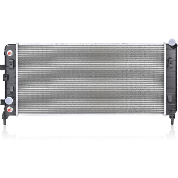 PATAJP4U Car Aluminum Radiator Automotive Replacement Engine Performance Radiators Transmission Radiator for 06-07 Monte Carlo 05-08 LaCrosse Allure 3.6L Strict QC&Fitment Tested