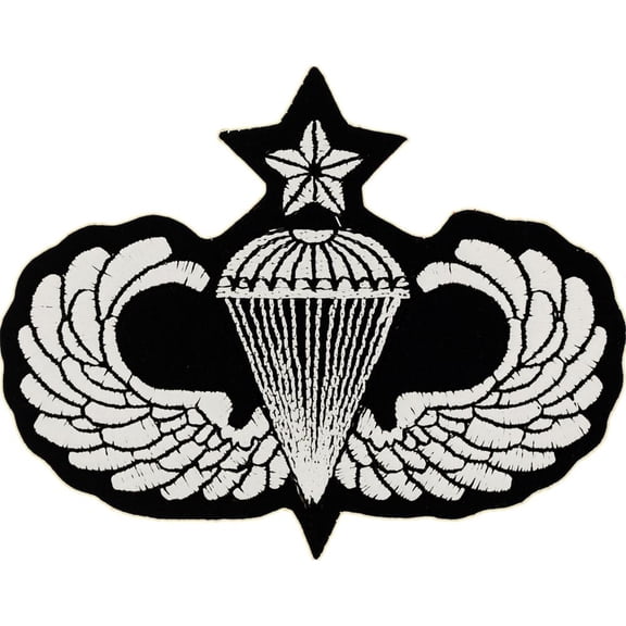 Eagle Emblems PM0583 Patch - Army Paratrooper, Wings - SR - 4.23 in.