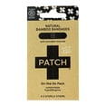 thumbnail image 1 of PATCH Bamboo Bandages with Charcoal, On-the-Go Pack - Black, 3/4 in x 3 in, 4 Count, 50 Packs, 200 Total, 1 of 5