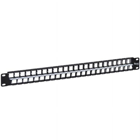 PATCH PANEL- BLANK- 48-PORT- HD- 1 RMS BY ICC