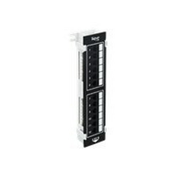 PATCH PANEL- VERTICAL- CAT 6- 12-PORT BY ICC - Walmart Business Supplies
