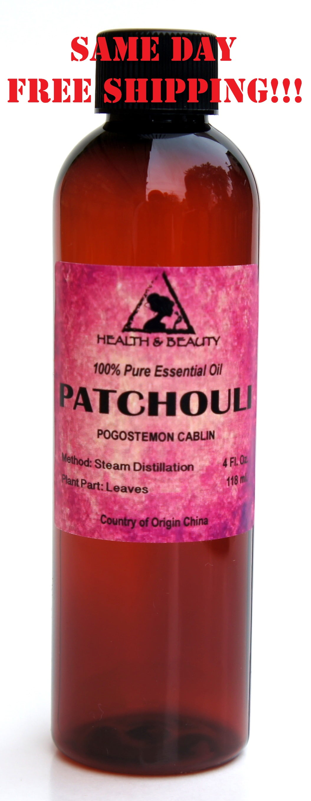 PATCHOULI ESSENTIAL OIL AROMATHERAPY NATURAL 100% PURE 4 OZ