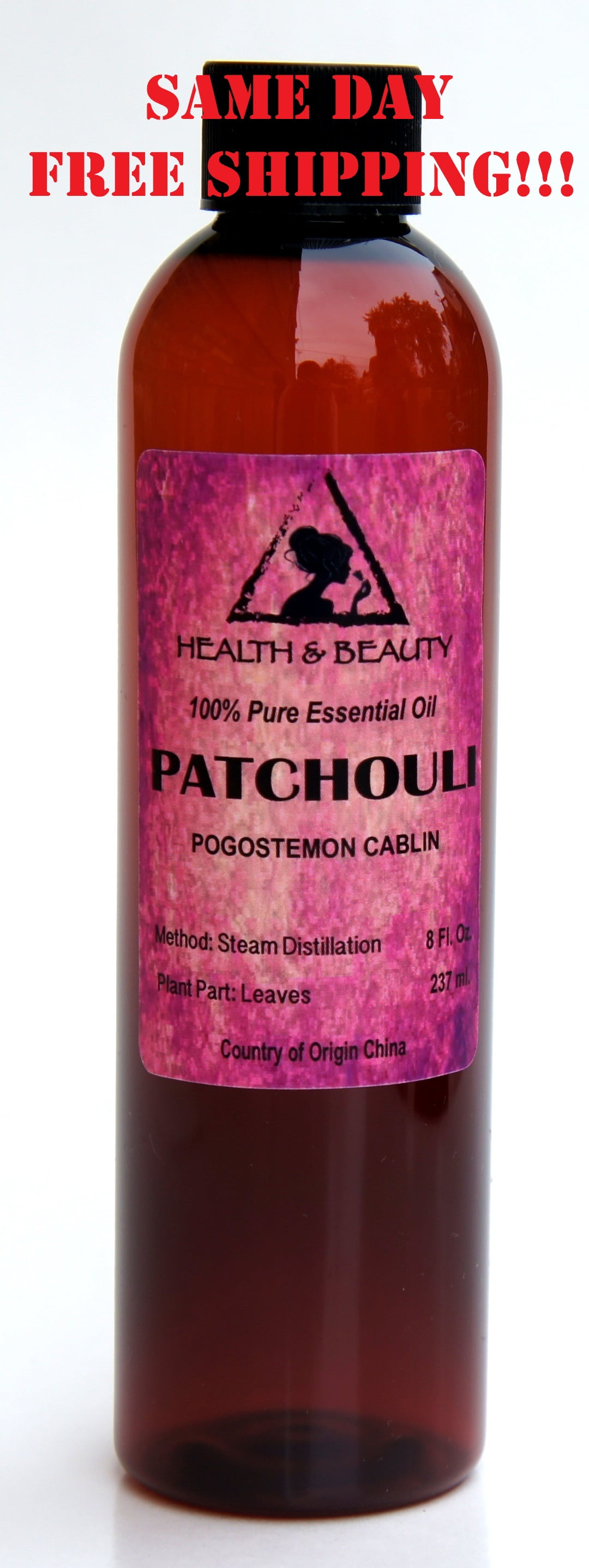 PATCHOULI ESSENTIAL OIL AROMATHERAPY NATURAL 100% PURE 8 OZ