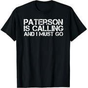 PATERSON NJ NEW JERSEY Funny City Trip Home Roots USA Gift T-Shirt