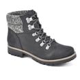 thumbnail image 1 of Cliffs by White Mountain Pathfield Women's Ankle Boots Color: Charcoal Fabric Size: 7, 1 of 11