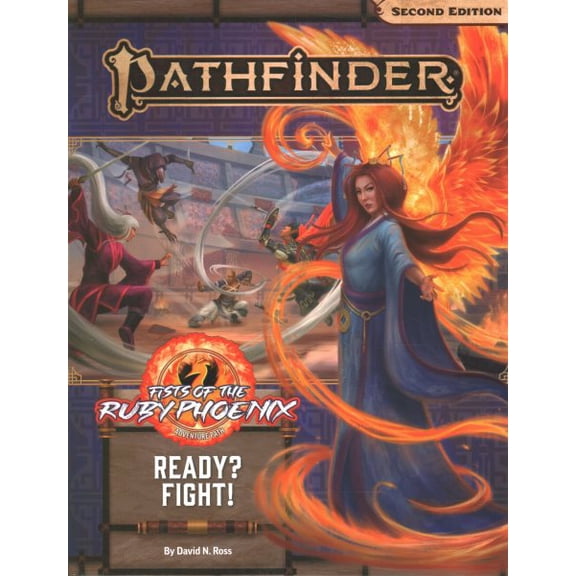 Pre-Owned Pathfinder Adventure Path: Ready? Fight! (Fists of the Ruby Phoenix 2 of 3) (P2) (Paperback) 1640783334 9781640783331