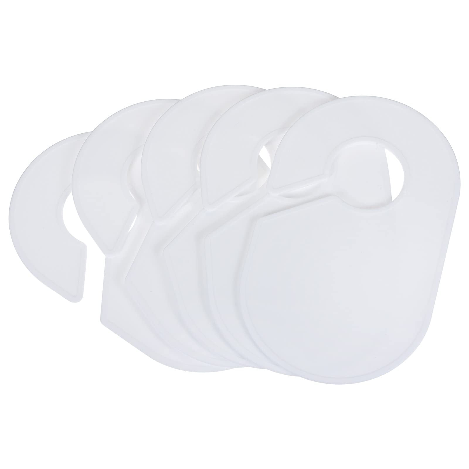 PATIKIL Clothes Dividers 10 EC36 Pack Blank Clothing Rack Size Sorting ...