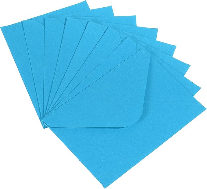 PATIKIL Mini Envelopes, 50 Pack Mini Gift Card Business Card Envelope