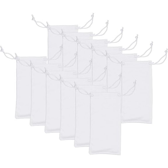 PATIKIL Sunglasses Pouch Microfiber Soft Eyeglass Case, Glasses Bags with Drawstring for Cell Phone