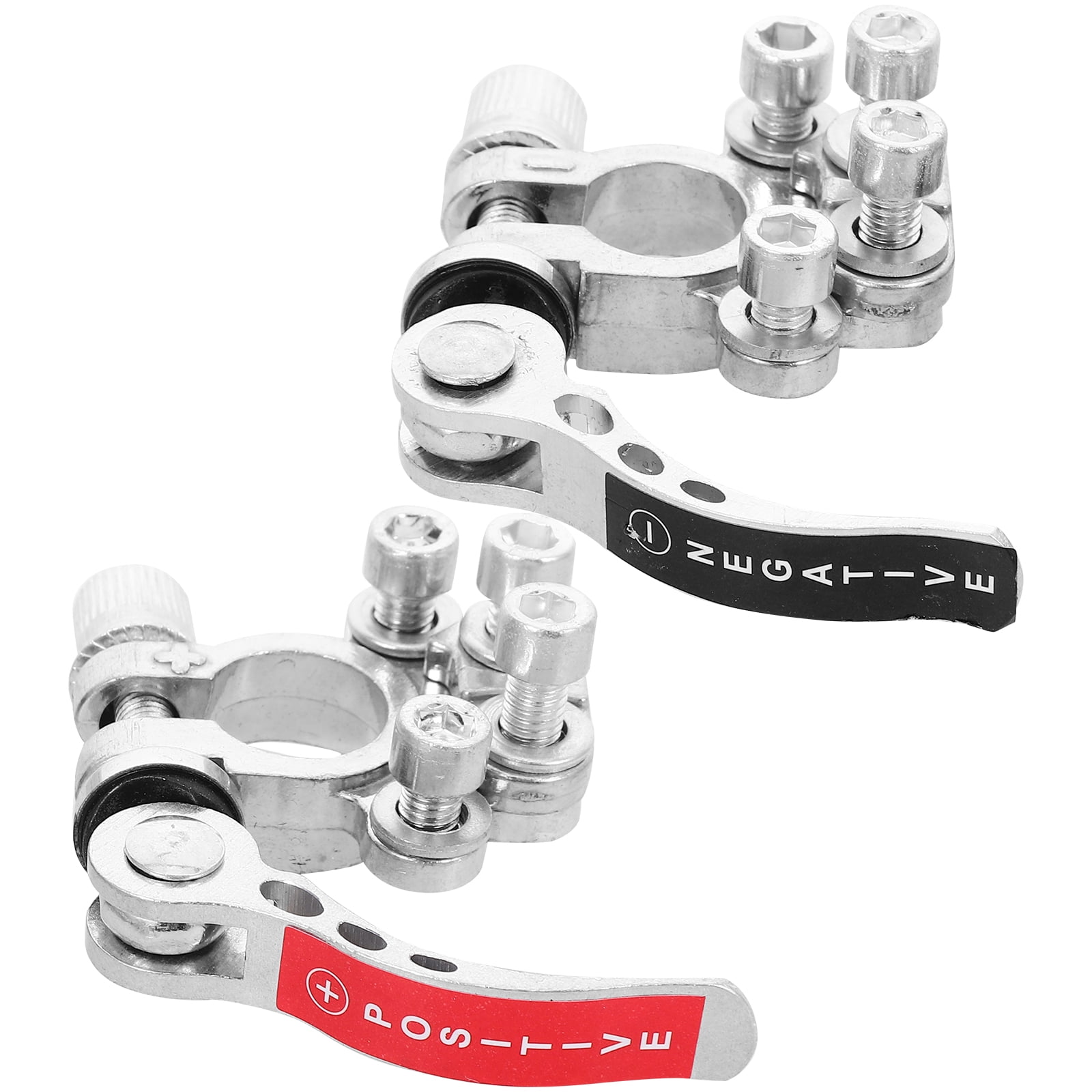 PATKAW 1 Set Battery Terminal Connectors Terminal Kit Positive Negative
