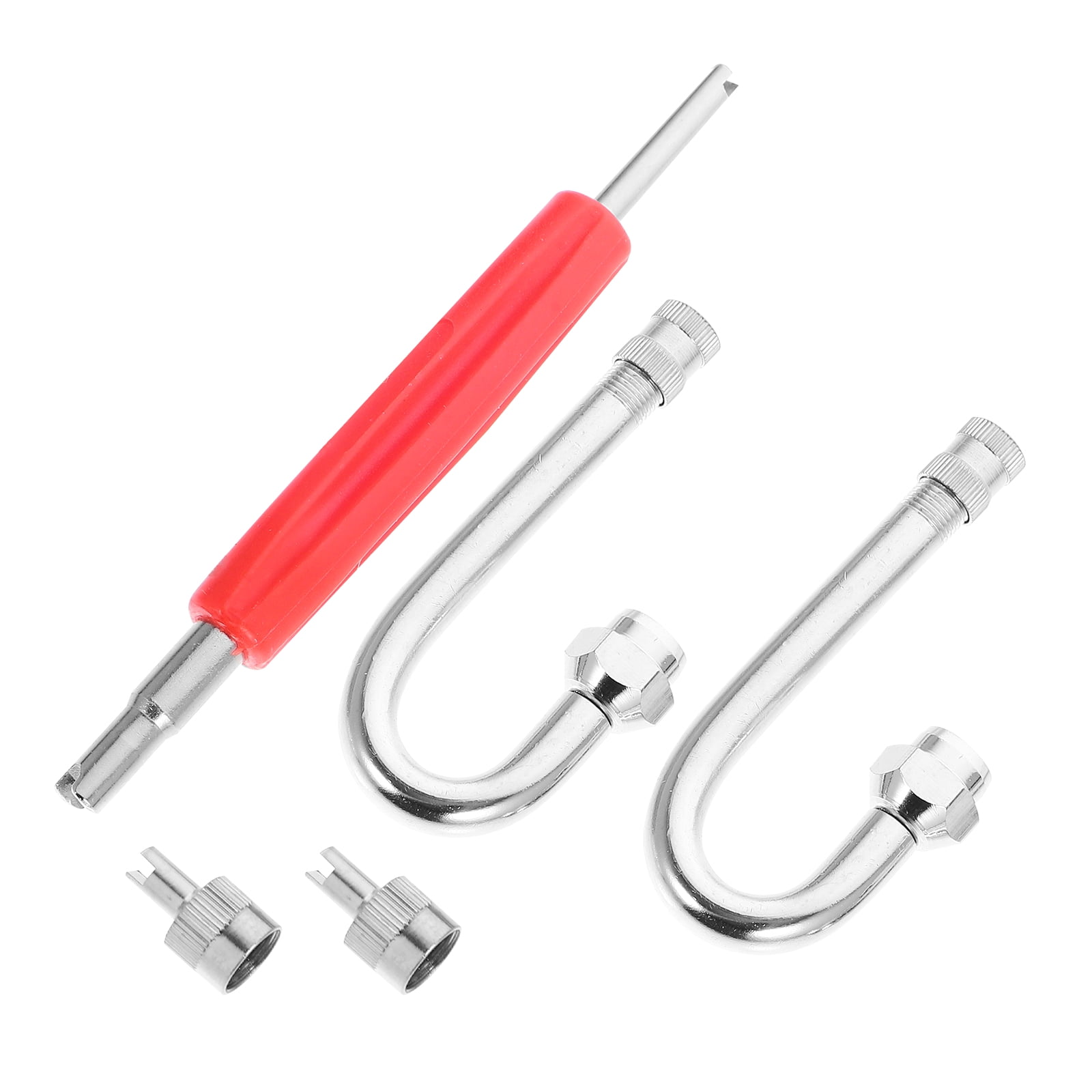 PATKAW 1 Set of Valve Stem Extenders Universal Metal Valve Stem