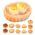 PATKAW 16pcs Miniature Food Dollhouse Kitchen Decoration Miniature Food