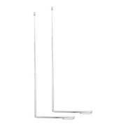 PATKAW 2-Pack Stainless Steel Dowsing Rods for Outdoor Use, Divining Probe Tools Ideal for Camping and Metal Detecting