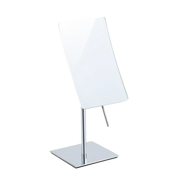 PATKAW 3X Magnification Tabletop Makeup Mirror with Metal Frame Flexible Neck for Bathroom and Bedroom Use