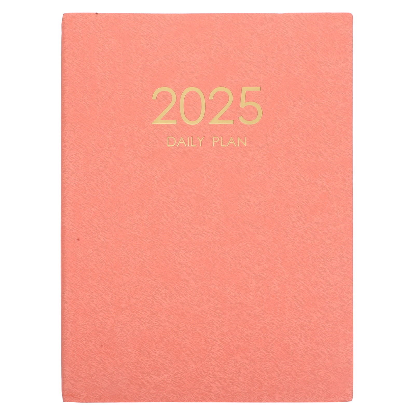PATKAW A4 English Diary 2025 Day Per Page A4 Daily Planner Office Work Planner Appointment