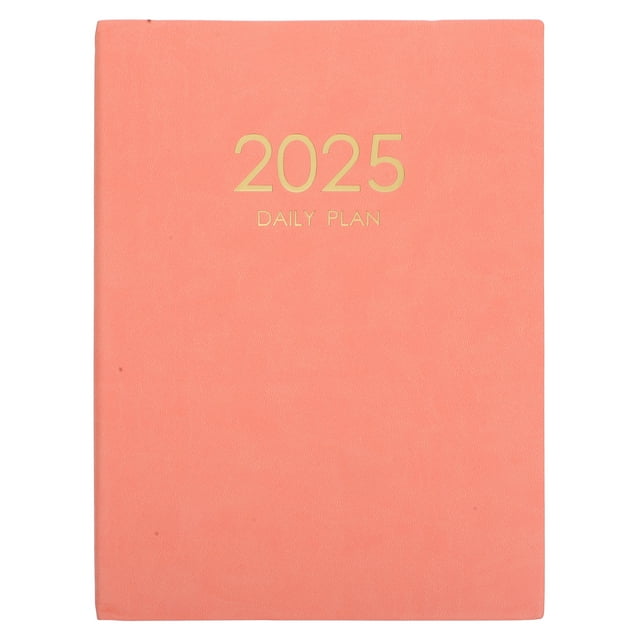 PATKAW A4 English Diary 2025 Day Per Page A4 Daily Planner Office Work