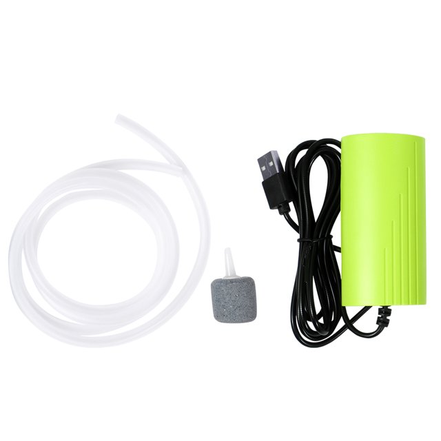PATKAW Aquarium Mini USB Oxygen Air Pump Portable Mute Fish Tank Oxygen