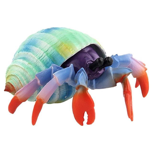 PATKAW Colorful Animal Crafts Educational Toy Simulation Crab Plastic