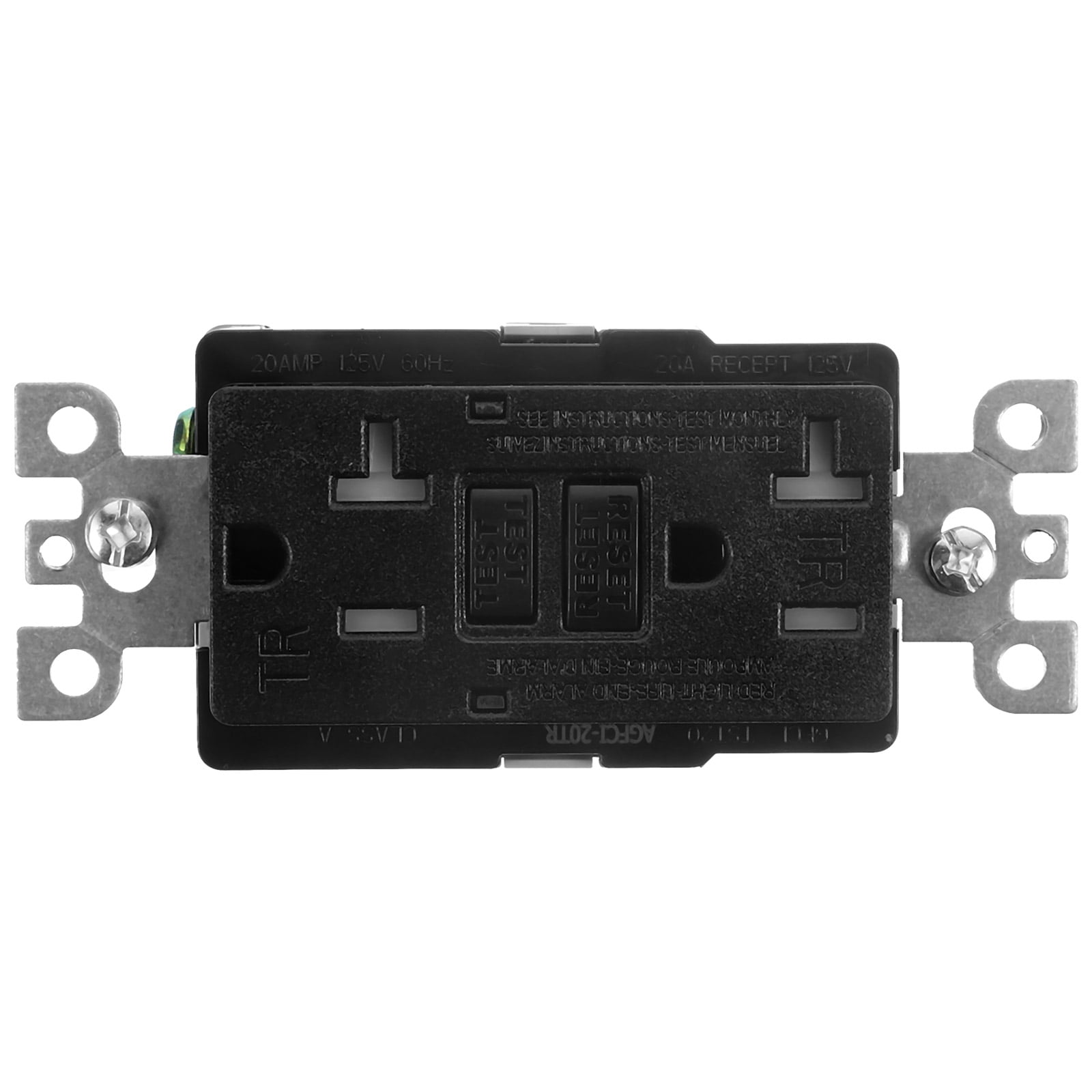 PATKAW Gfci Outlet Ground Fault Receptacle Electric Outlet 20A