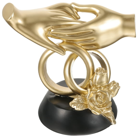 PATKAW Resin Hands Small Statue Home Tabletop Adornment Wedding Gift for Couple