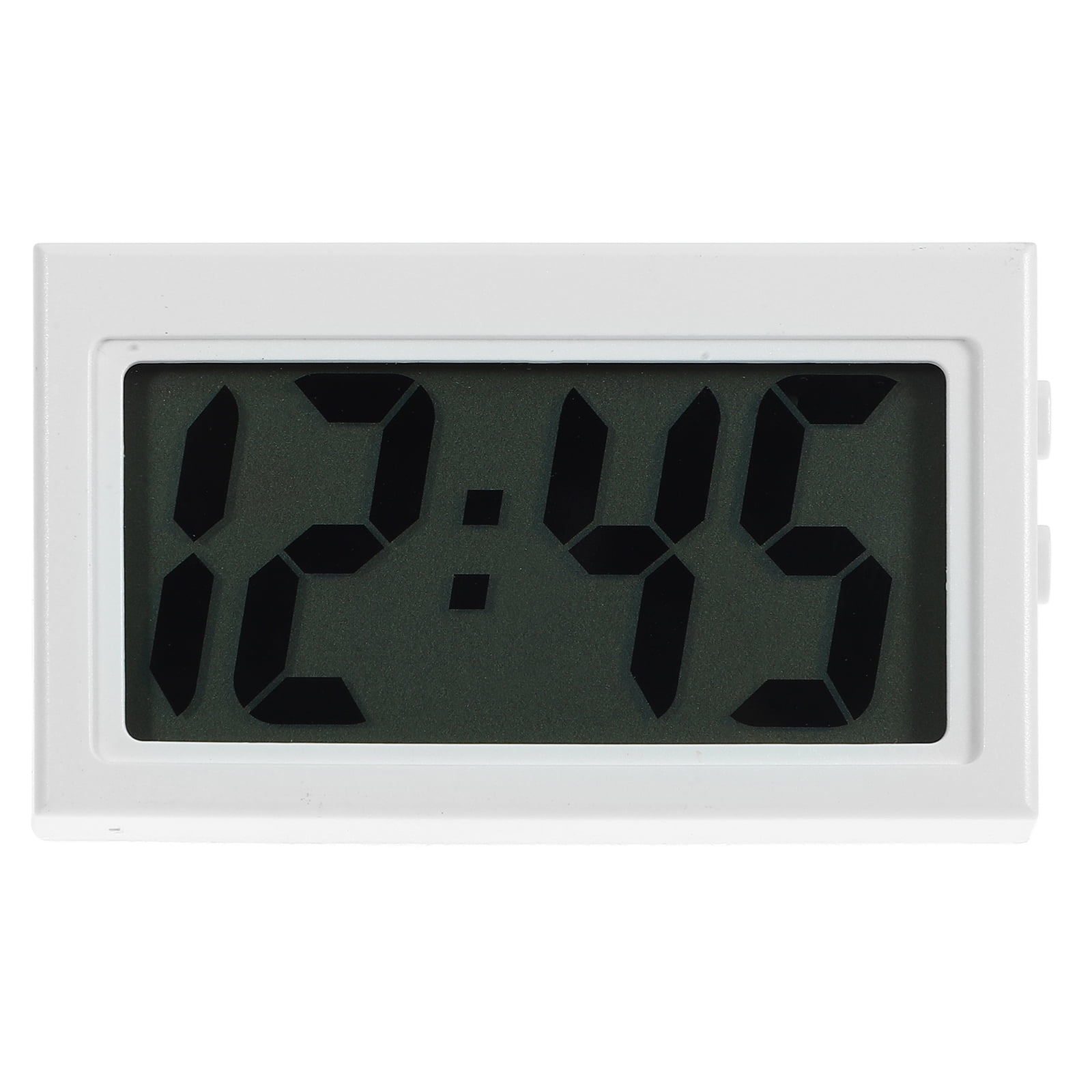 PATKAW Small Digital Clock Stick On Clock Truck Dashboard Clock