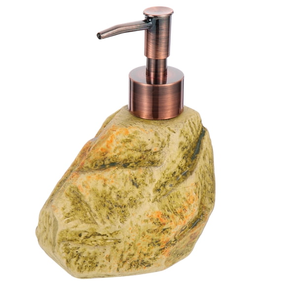 SEWCHICS Retro Ceramic Pump Bottle for Shampoo Shower Multi Color 500ml