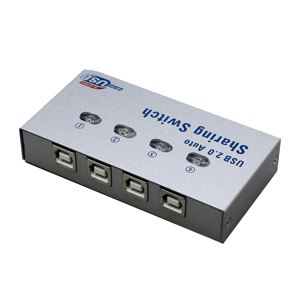 PATKAW USB 2.0 Sharing Switch Selector Sharing 4 Sharer Devices