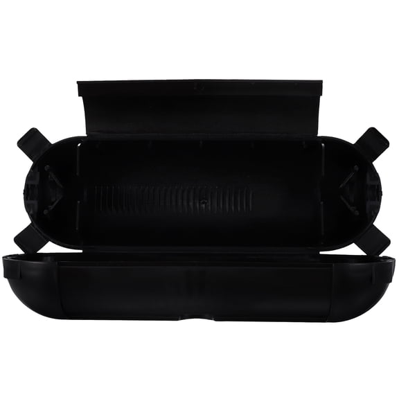 PATKAW Waterproof Connection Box Weatherproof Electrical Extension Cord Box (Black)