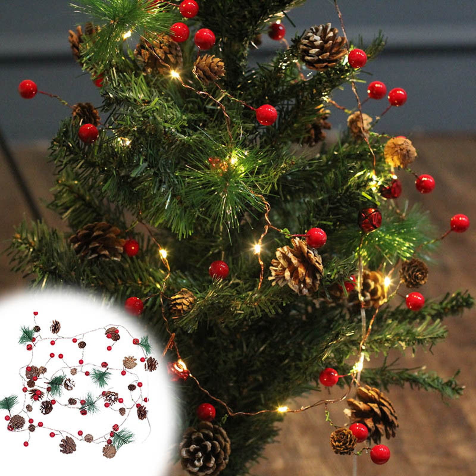 PATLOLAV Christmas String Lights,30 LED 118inch Christmas Garland with