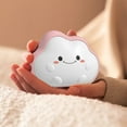 thumbnail image 1 of PATLOLAV Hand Warmers, Rechargeable Cute Cloud Electric Hand Warmer 7-Color Lights Reusable Heater Portable Pocket Heater Fast Dual-Sided Heating Winter Gifts for Holiday Hunting Camping Golf, 1 of 5