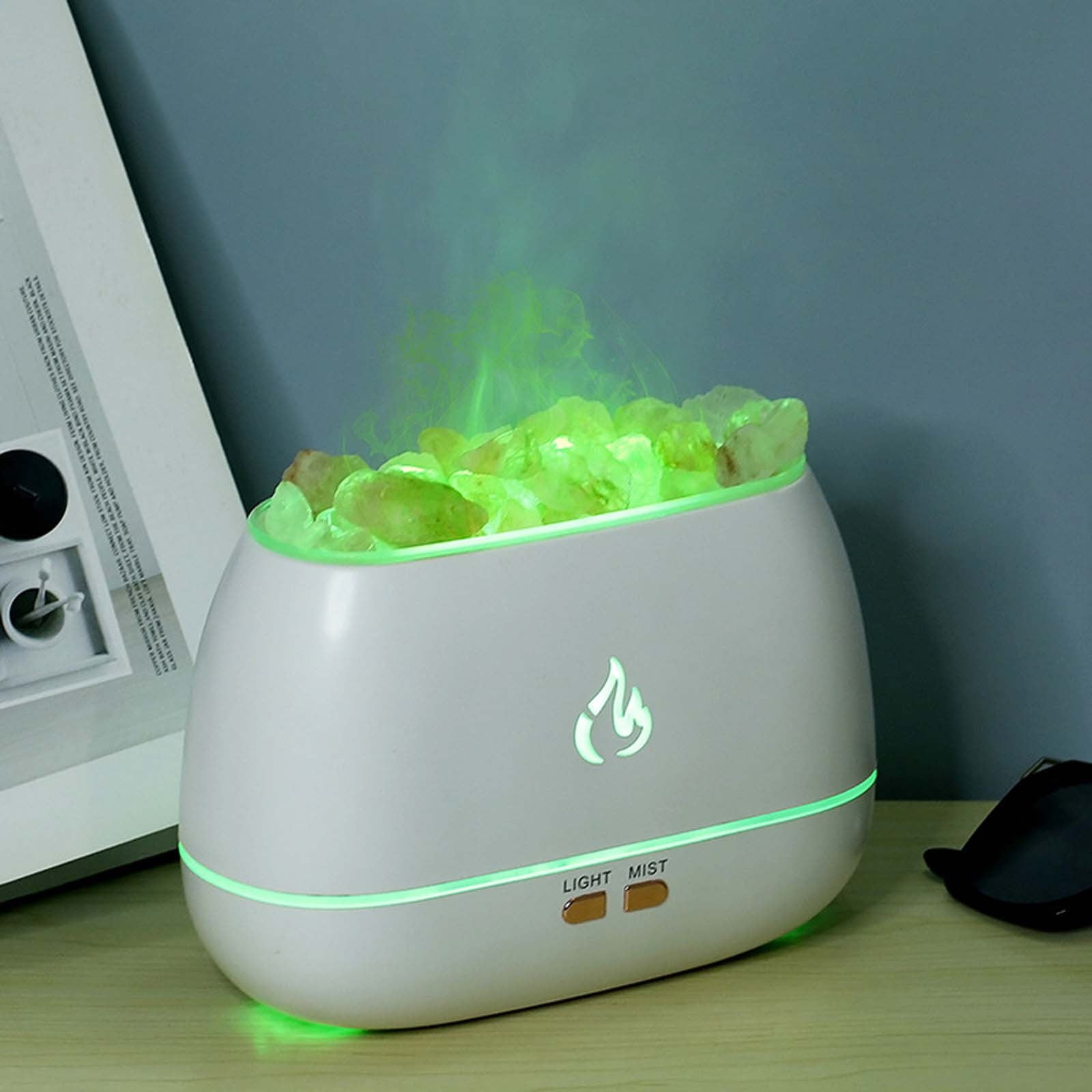 PATLOLAV Simulated Flame Seven Color Aromatherapy Machine 240ml Oil