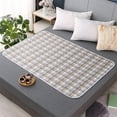 thumbnail image 1 of PATLOLLAV 1 Pcs Bedding Washable Underpad, 59*39.37 Inch, Waterproof Reusable Heavy Absorbency Incontinence Bed Pad Nursing Pad for Adults, Kids, Elderly and Pets, Bedwetting Pads for Sofa and Couch, 1 of 6