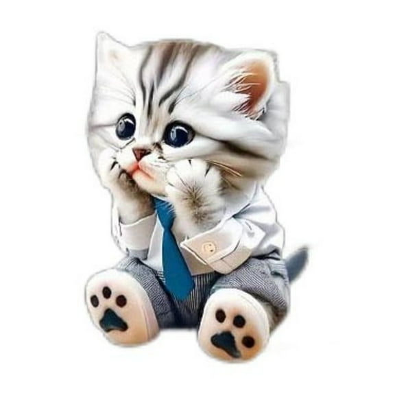 PATLOLLAV 1 Pcs Car Air Freshener Creative 2D Flat Acrylic Cute Cat Car Diffuser Air Conditioner Outlet Clip Car Accerssor for Air Conditioner Outlet Air Freshener Vent Clip Car Perfume Decoration