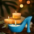thumbnail image 1 of PATLOLLAV 1 Pcs Ceramic Candle Holder, Creative High Heel Candle Cup Decorative Candle Holder for Table Centerpieces & Wedding Decor, 1 of 6