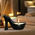 thumbnail image 1 of PATLOLLAV 1 Pcs Ceramic Candle Holder, Creative High Heel Candle Cup Decorative Candle Holder for Table Centerpieces & Wedding Decor, 1 of 6