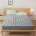 thumbnail image 1 of PATLOLLAV 1 Pcs Fitted Sheet Mattress Protector, Super Soft Microfiber Breathable Mattress Protector with 11.8 Inch Deep Pocket, Queen Size, 1 of 6