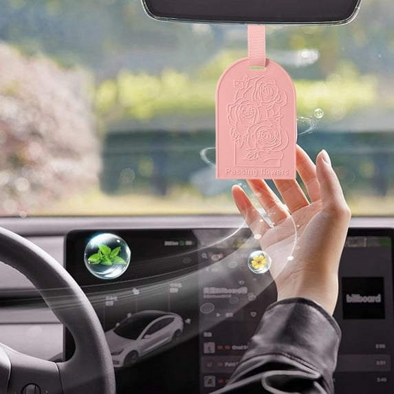 PATLOLLAV 1 Pcs Scented Sachet, Hanging Closet Air Freshener, Long-Lasting Scented Aroma Sheet Hanging Air Freshener with Adjustable String for Home, Closet, Car, Luggage